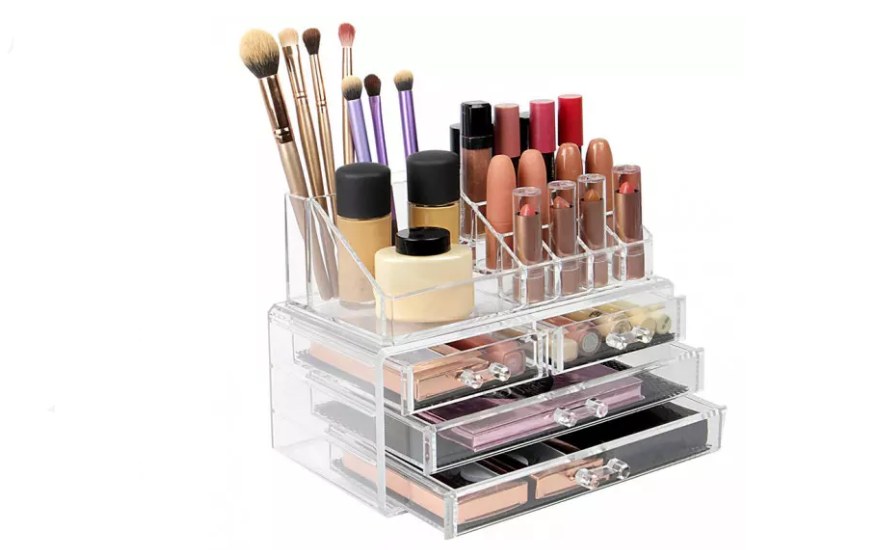 Aesthetic and Transparent Display a Acrylic Cosmetic Boxes 