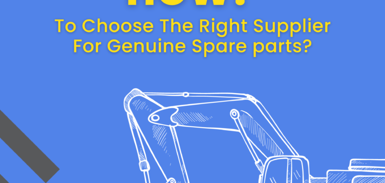 How to choose the right supplier for genuine spare parts