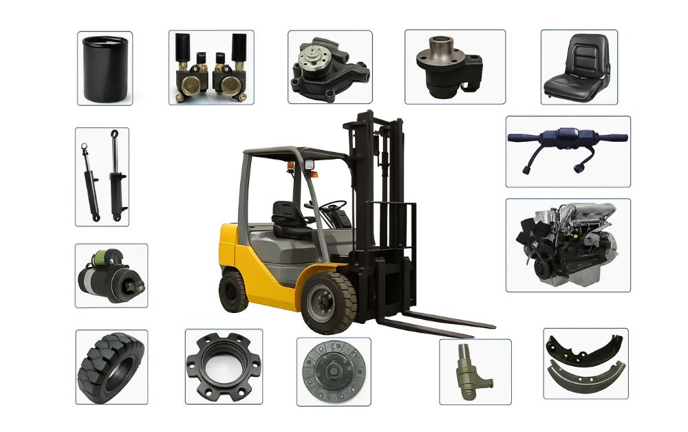 Forklift Spare Parts Checklist for Heavy‑Duty Industries